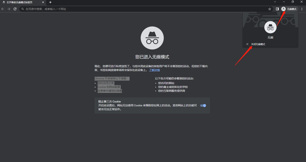 谷歌浏览器怎么关闭无痕浏览模式4